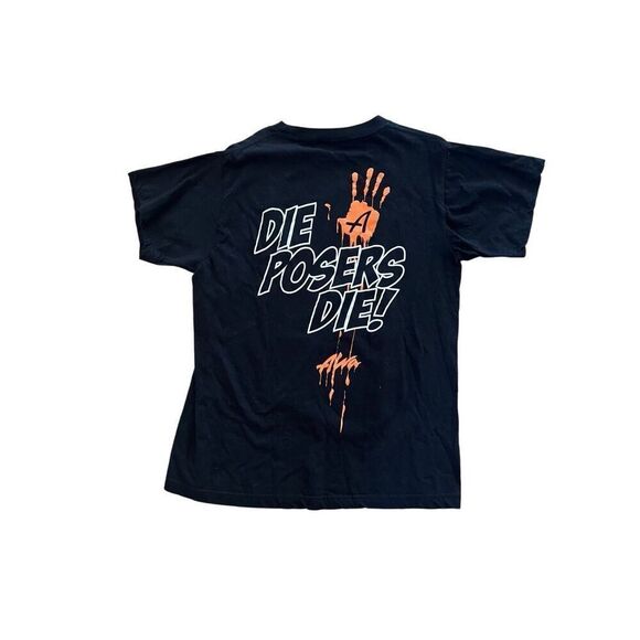 Tony Alva Skates Die Posers Die Event T Shirt mummy RARE 2012 XS Skateboarding - Picture 2 of 5